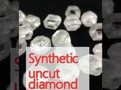 Synthetic uncut diamond HPHT white rough diamond lab grown diamond for jewelry vvs vs DEF 