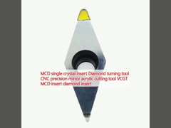 MCD single crystal insert Diamond turning tool CNC precision mirror acrylic cutting tool VCGT MCD insert diamond insert