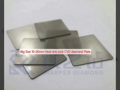 Big Size 10-20mm Heat sink poly CVD diamond Plate