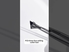 PCD three-face milling cutter tool