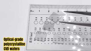 Optical-grade polycrystalline CVD wafers