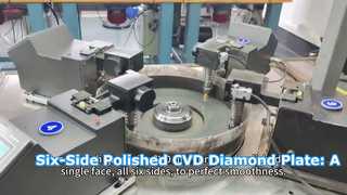 Six-Side Polished CVD Diamond Plate: A Rare Find in Precision Engineering